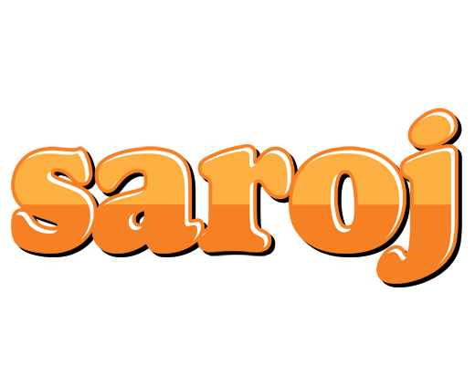Saroj orange logo