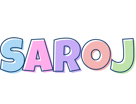 Saroj pastel logo