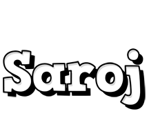 Saroj snowing logo
