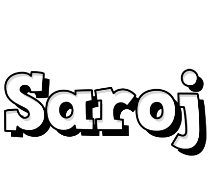 Saroj snowing logo