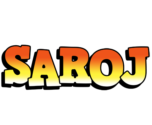 Saroj sunset logo