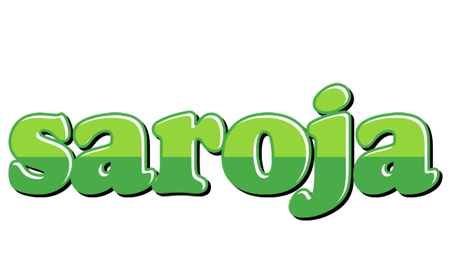 Saroja apple logo