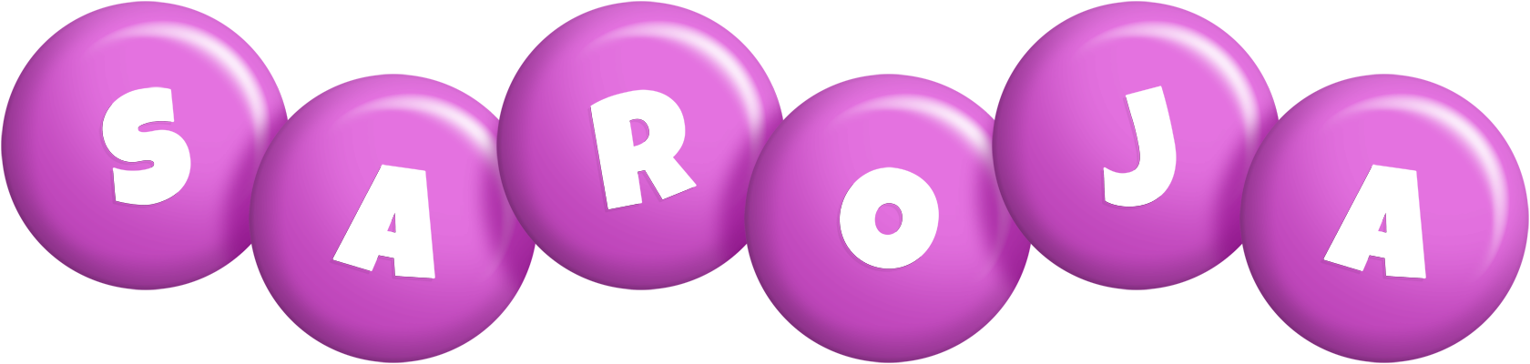 Saroja candy-purple logo