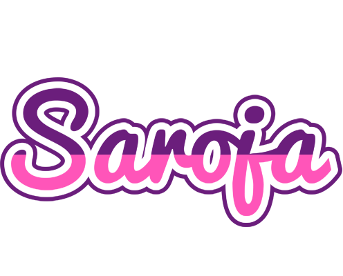 Saroja cheerful logo