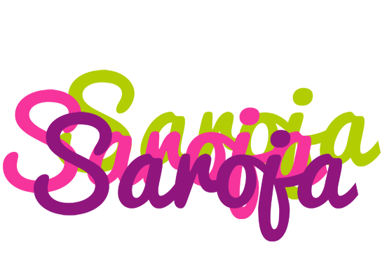 Saroja flowers logo
