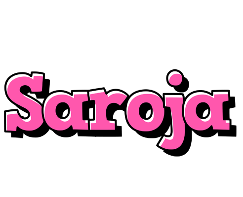 Saroja girlish logo