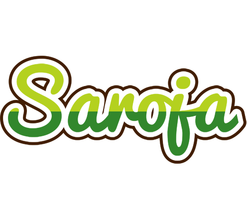Saroja golfing logo