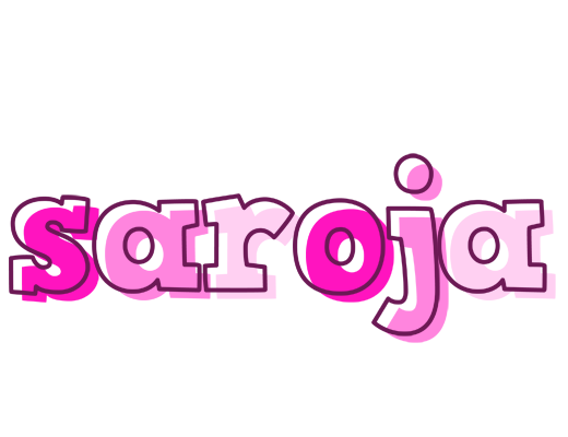 Saroja hello logo