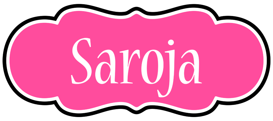 Saroja invitation logo