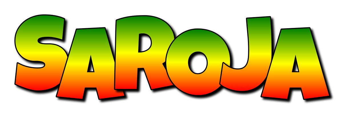 Saroja mango logo