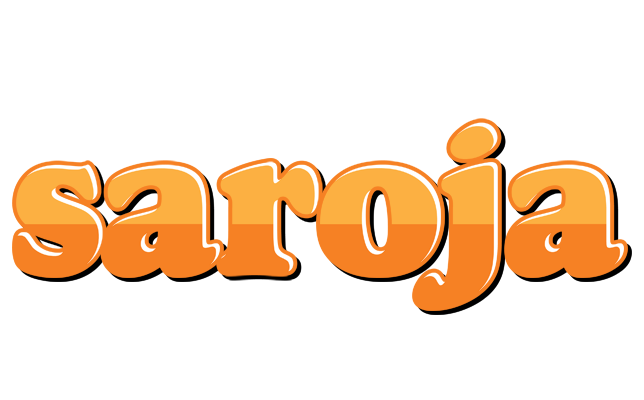 Saroja orange logo