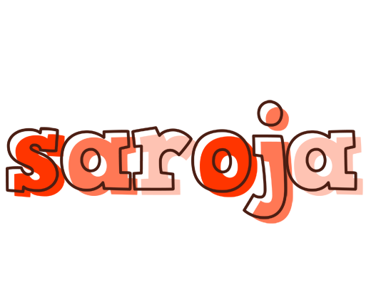 Saroja paint logo