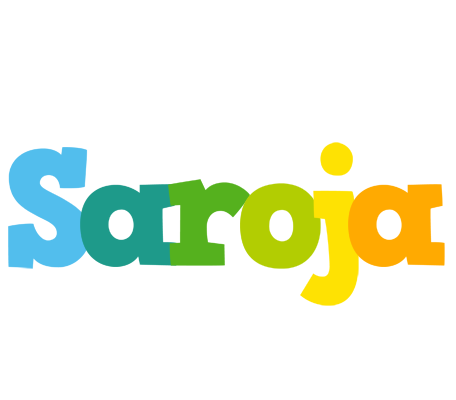 Saroja rainbows logo