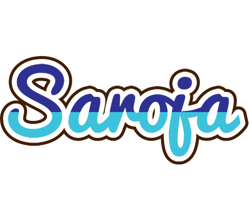 Saroja raining logo
