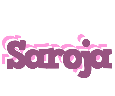 Saroja relaxing logo