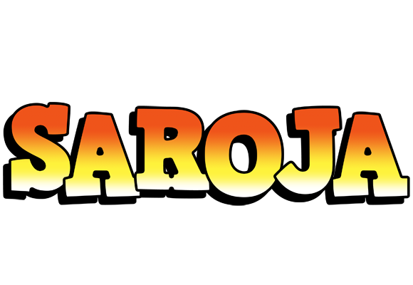 Saroja sunset logo
