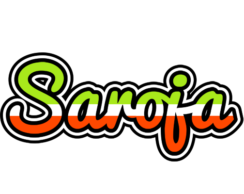 Saroja superfun logo