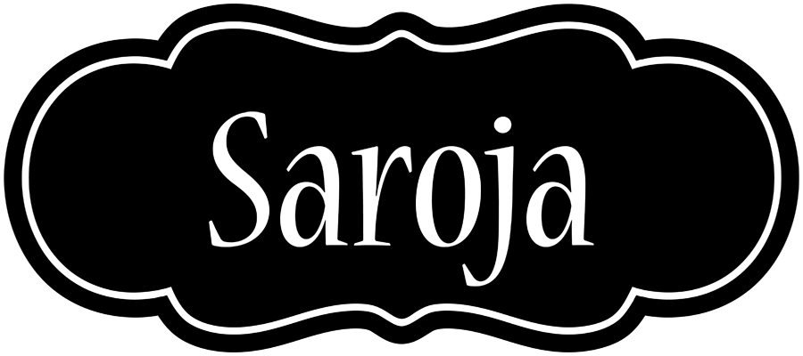 Saroja welcome logo