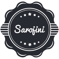 Sarojini badge logo