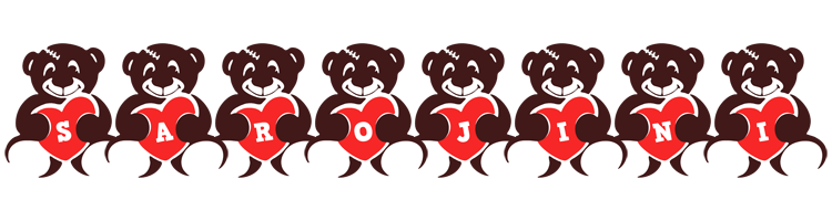 Sarojini bear logo