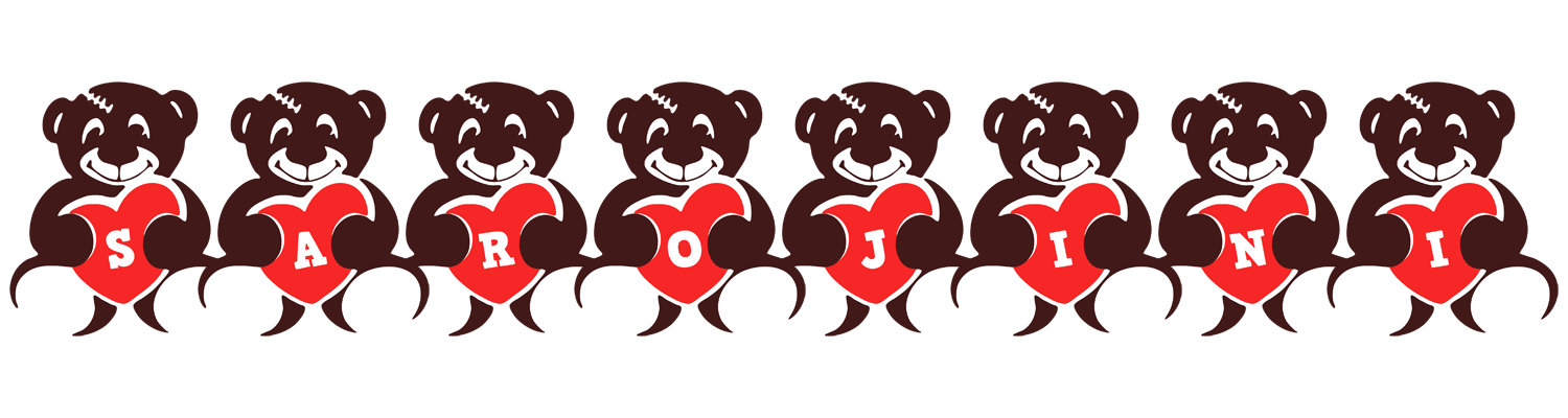 Sarojini bear logo