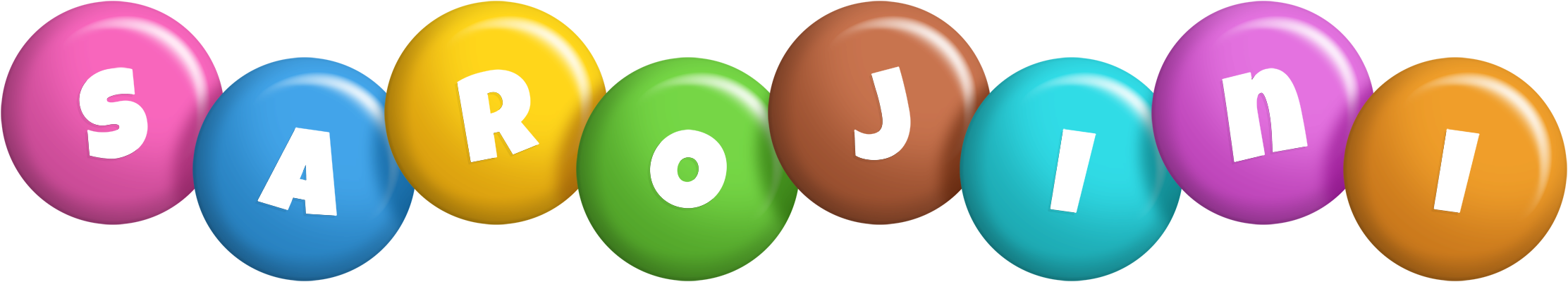 Sarojini candy logo