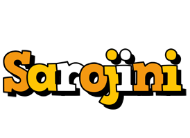 Sarojini cartoon logo