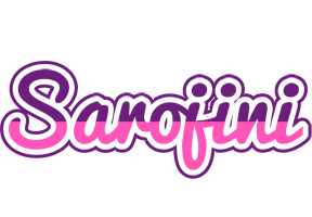 Sarojini cheerful logo