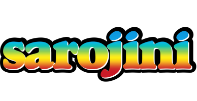 Sarojini color logo