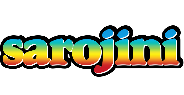 Sarojini color logo
