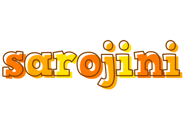 Sarojini desert logo