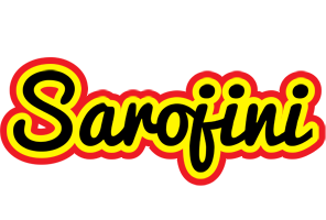 Sarojini flaming logo