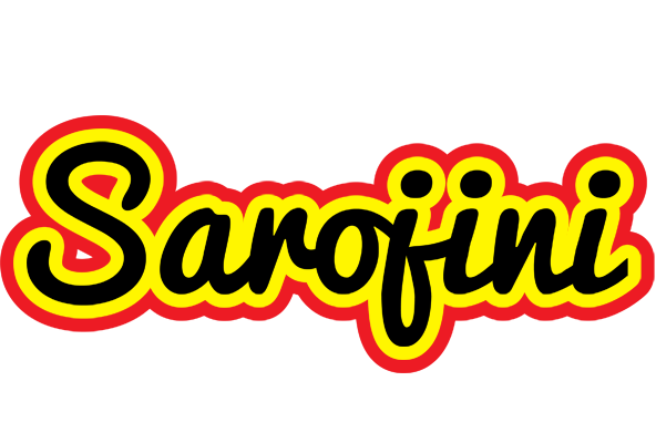 Sarojini flaming logo
