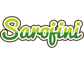 Sarojini golfing logo