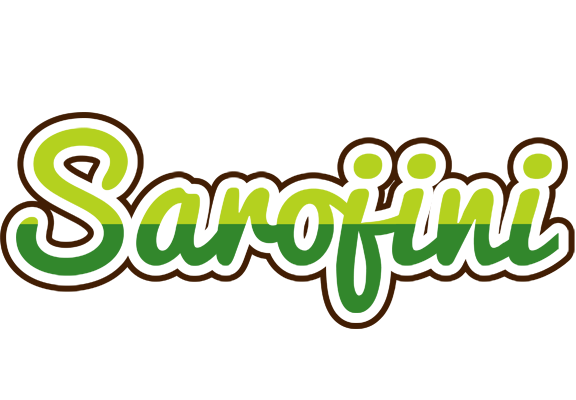 Sarojini golfing logo