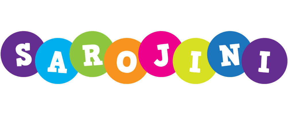 Sarojini happy logo