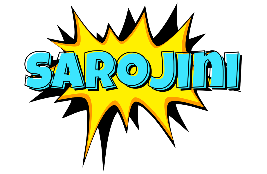 Sarojini indycar logo