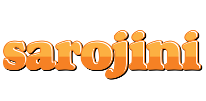 Sarojini orange logo