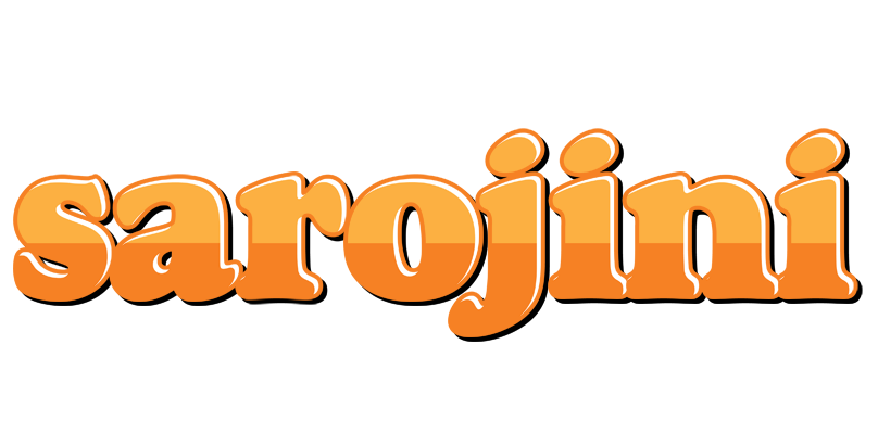 Sarojini orange logo
