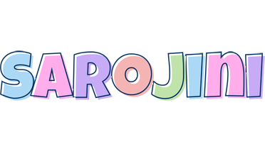 Sarojini pastel logo