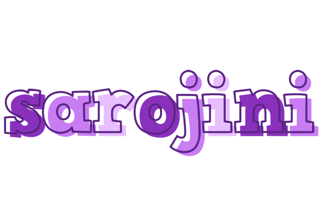 Sarojini sensual logo