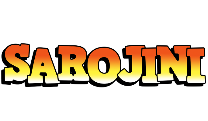 Sarojini sunset logo