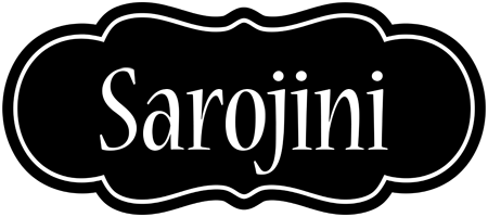 Sarojini welcome logo