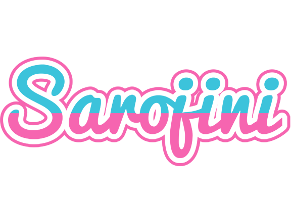 Sarojini woman logo