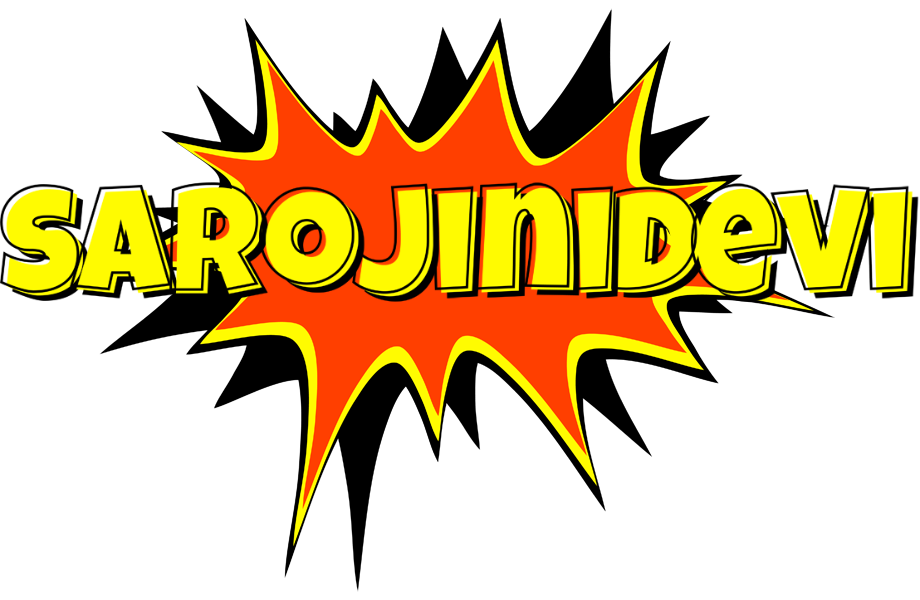 Sarojinidevi bazinga logo