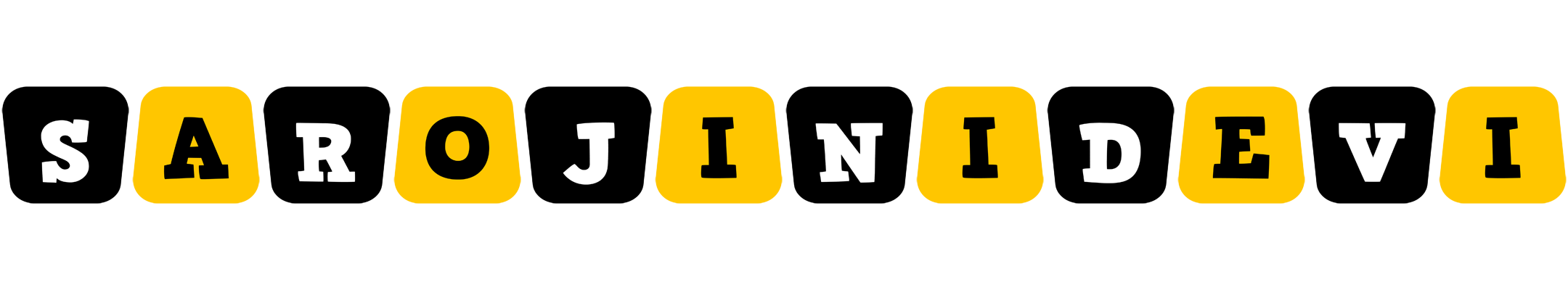 Sarojinidevi boots logo