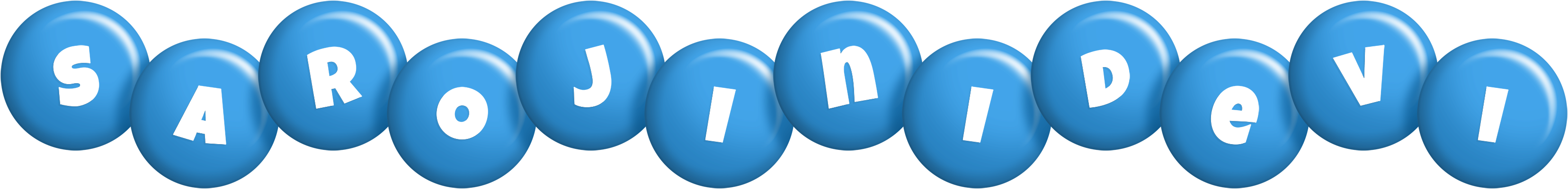 Sarojinidevi candy-blue logo