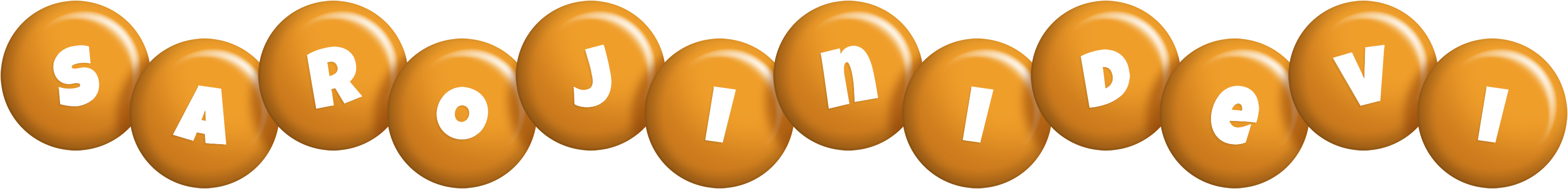 Sarojinidevi candy-orange logo