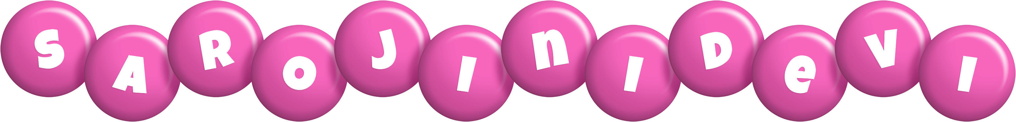Sarojinidevi candy-pink logo