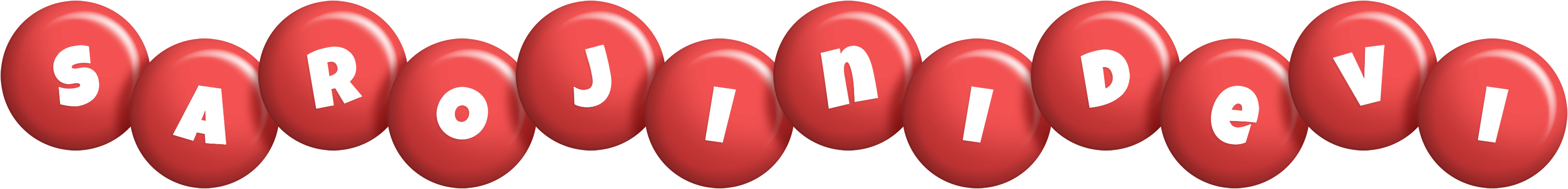 Sarojinidevi candy-red logo